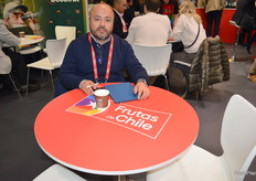 Jose Orellana, general manager of Los Olmos cherry and grapes exports to China and Europe from Chile.